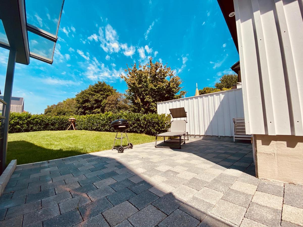 Modernes Apartment am Bodensee Wasserburg Exterior foto